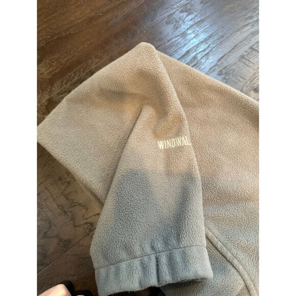 the north face jacket mens Fleece Full‎ Zip Up Sage Green - Picture 3 of 4